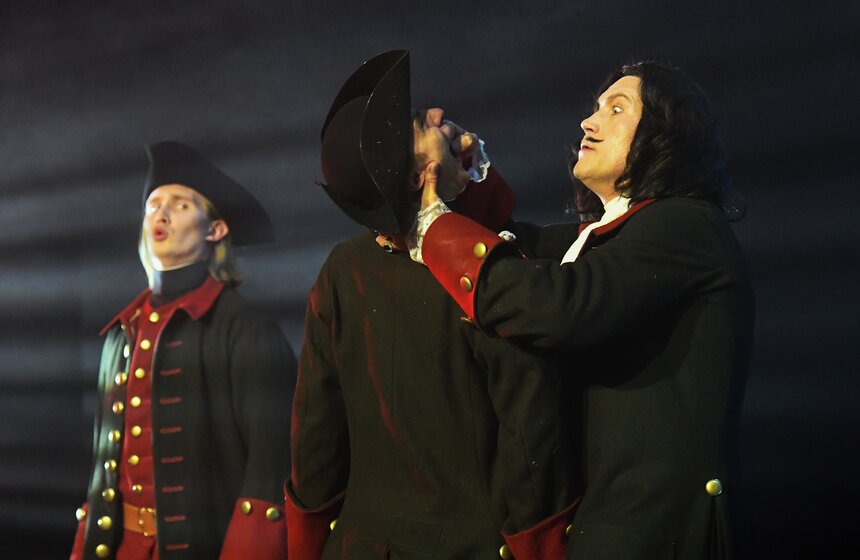 В театре "Модерн" состоялась премьера спектакля "Петр Перый" 15 фото