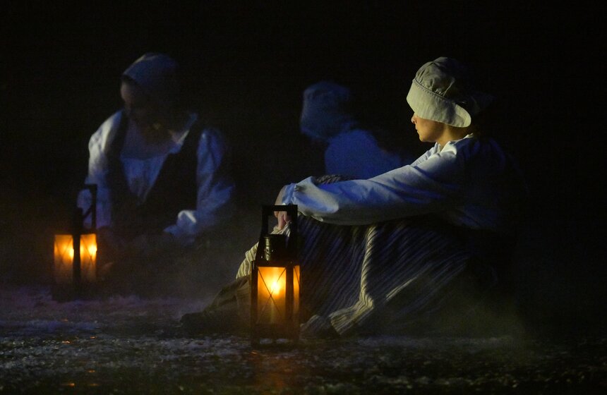 В театре "Модерн" состоялась премьера спектакля "Петр Перый" 16 фото