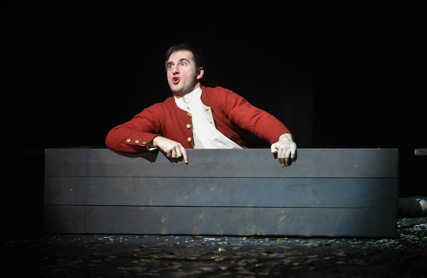 В театре "Модерн" состоялась премьера спектакля "Петр Перый" 13 фото