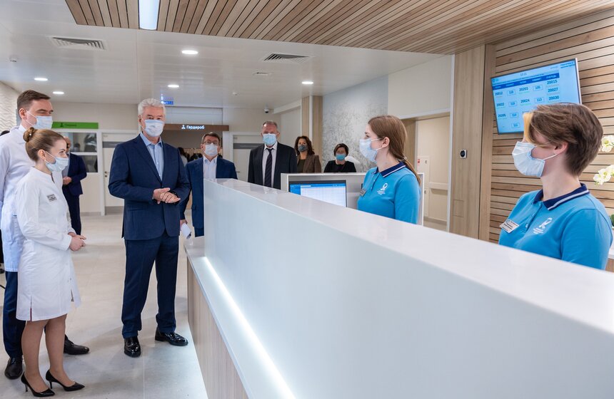 Собянин открыл Центр амбулаторной онкологической помощи в Донском районе 13 фото