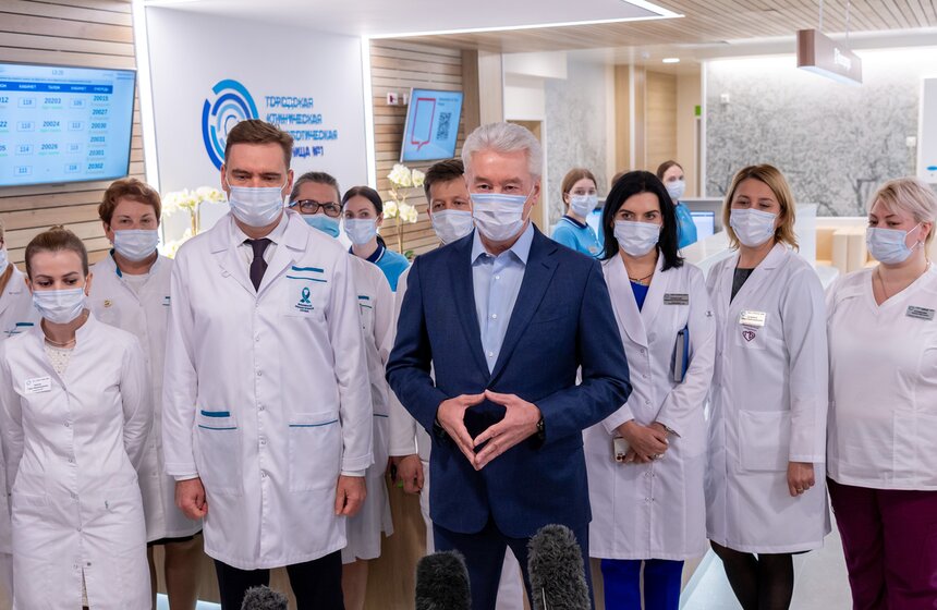 Собянин открыл Центр амбулаторной онкологической помощи в Донском районе 9 фото