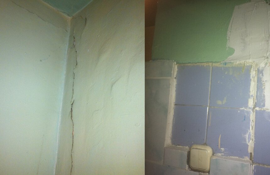 Неудачный ремонт школы №3 на улице Новочеремушкинская 14 фото