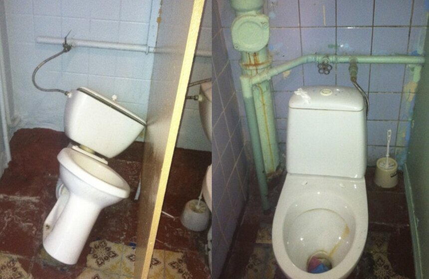 Неудачный ремонт школы №3 на улице Новочеремушкинская 12 фото