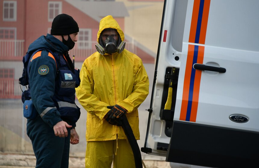 В столице провели дезинфекцию Савеловского вокзала 11 фото