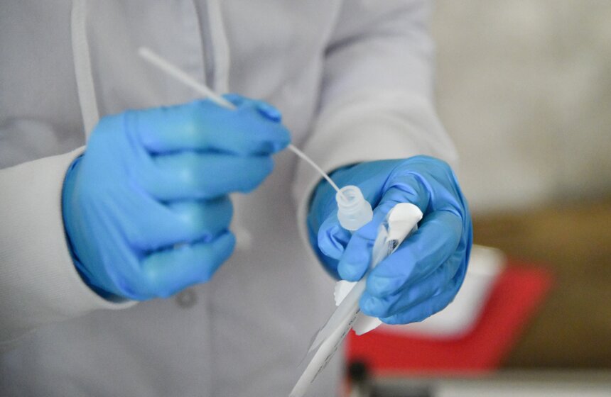 В столичном метро открылись новые пункты экспресс-тестирования на COVID-19 6 фото