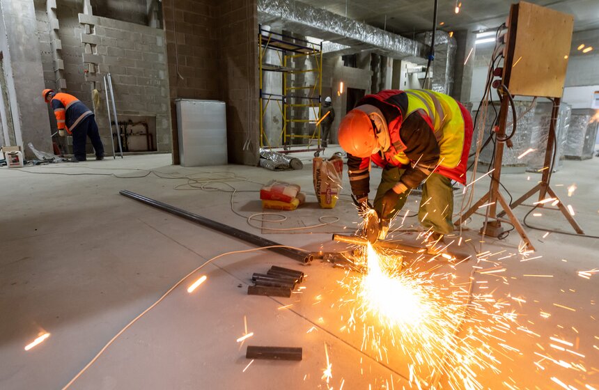 Собянин осмотрел строящийся скоропомощной комплекс НИИ Склифосовского 16 фото