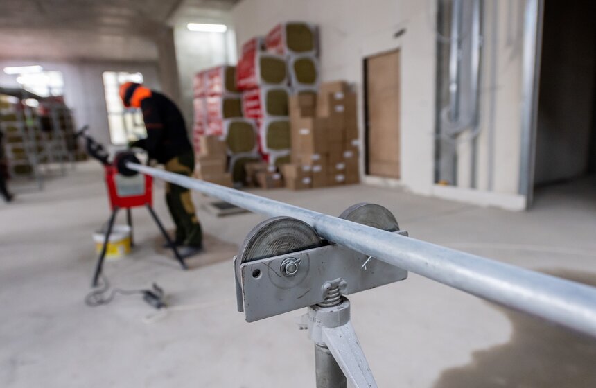 Собянин осмотрел строящийся скоропомощной комплекс НИИ Склифосовского 9 фото