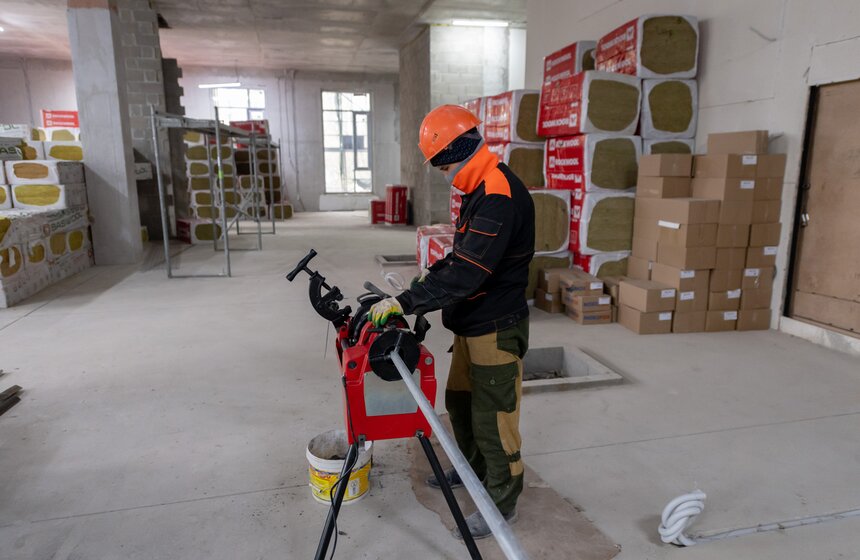 Собянин осмотрел строящийся скоропомощной комплекс НИИ Склифосовского 5 фото