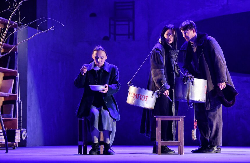 На сцене МТЮЗа выступил Татарский драматический театр 2 фото