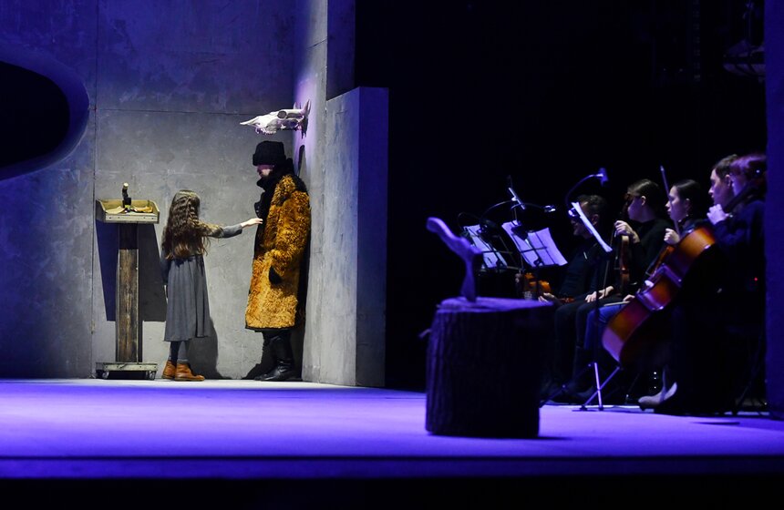 На сцене МТЮЗа выступил Татарский драматический театр 3 фото