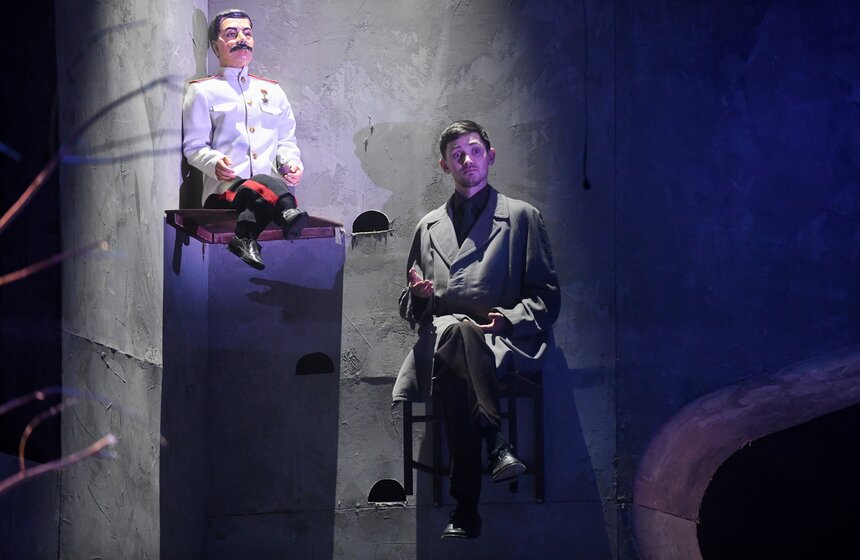 На сцене МТЮЗа выступил Татарский драматический театр 19 фото