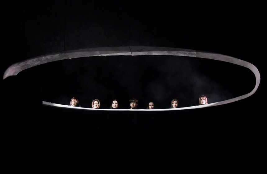 На сцене МТЮЗа выступил Татарский драматический театр 21 фото