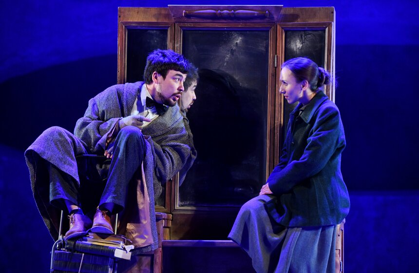 На сцене МТЮЗа выступил Татарский драматический театр 11 фото