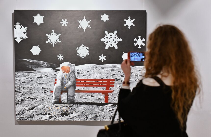 В Москве открылась выставка "Космос наш!" 16 фото