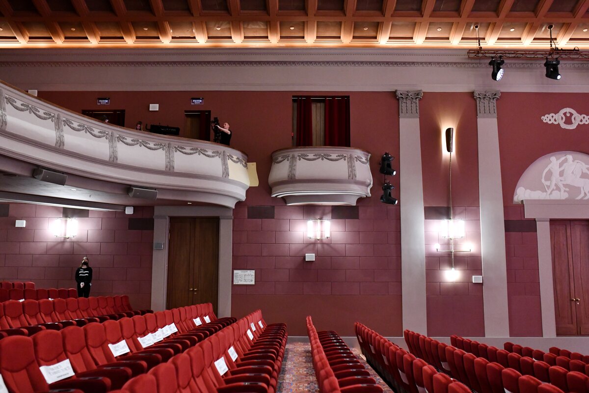 Малый театр зал после ремонта