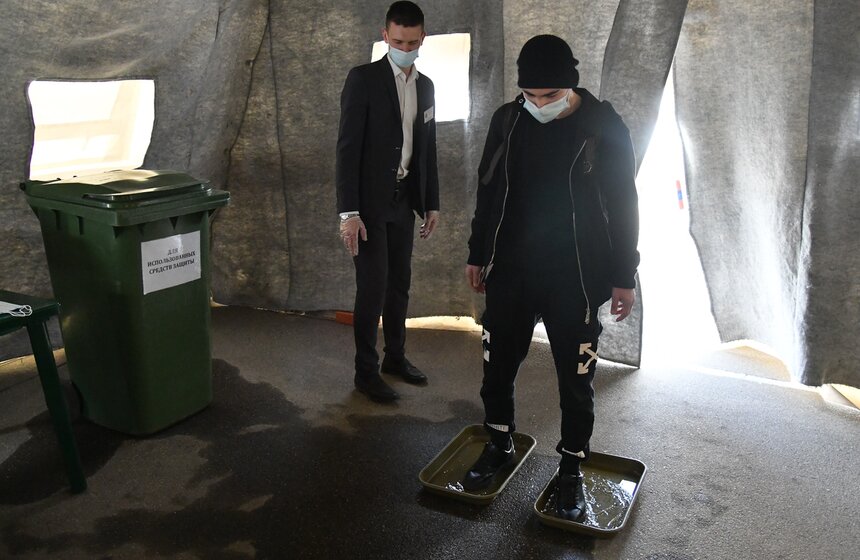 Из Москвы отправили первых призывников для прохождения военной службы 4 фото