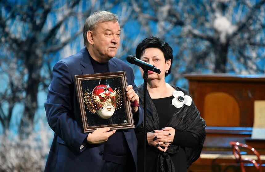 Генеральный директор Государственного академического Большого театра (ГАБТ) Владимир Урин, получивший премию в номинации "Лучший спектакль в опере" за работу "Садко" (Большой театр, Москва)