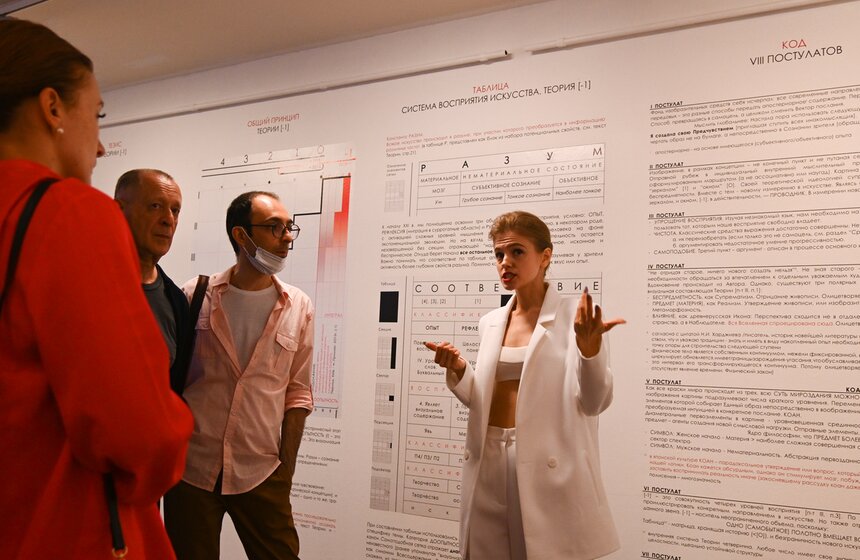 В Москве открылась выставка Анастасии Ларионовой "Метод [-1]" 10 фото