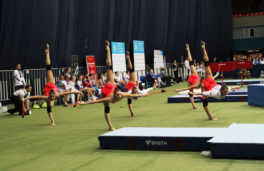 В СК "Олимпийский" стартовал турнир по спортивной гимнастике 8 фото