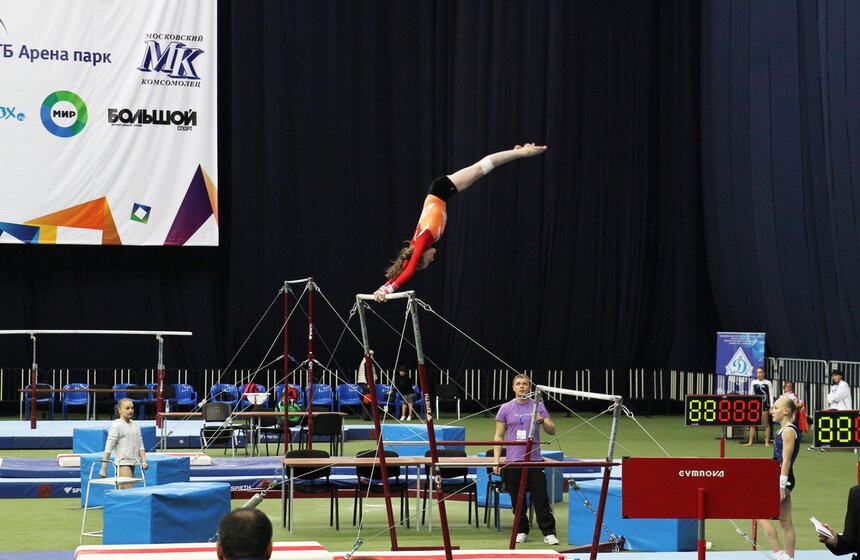 В СК "Олимпийский" стартовал турнир по спортивной гимнастике 12 фото