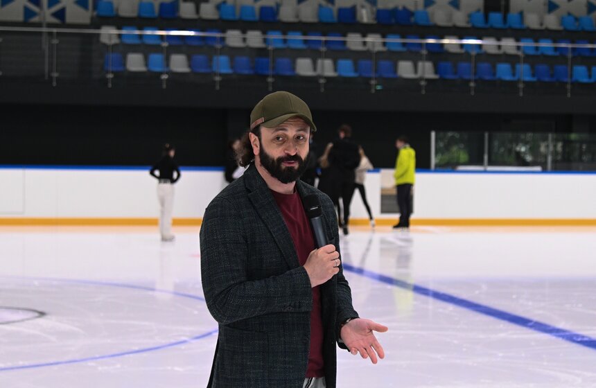 Илья Авербух провел открытую репетицию ледового шоу "Анна Каренина" 7 фото