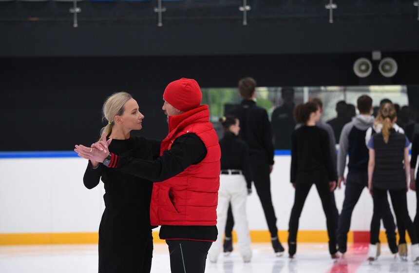 Илья Авербух провел открытую репетицию ледового шоу "Анна Каренина" 5 фото