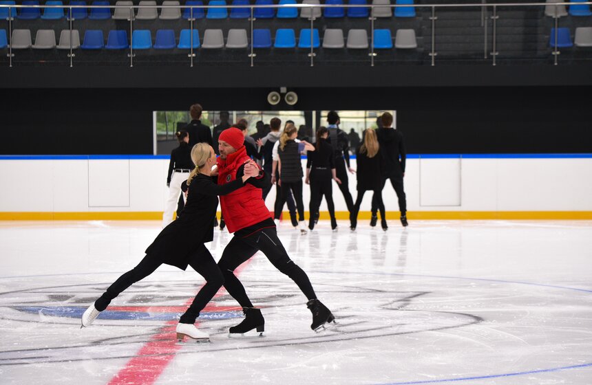 Илья Авербух провел открытую репетицию ледового шоу "Анна Каренина" 6 фото