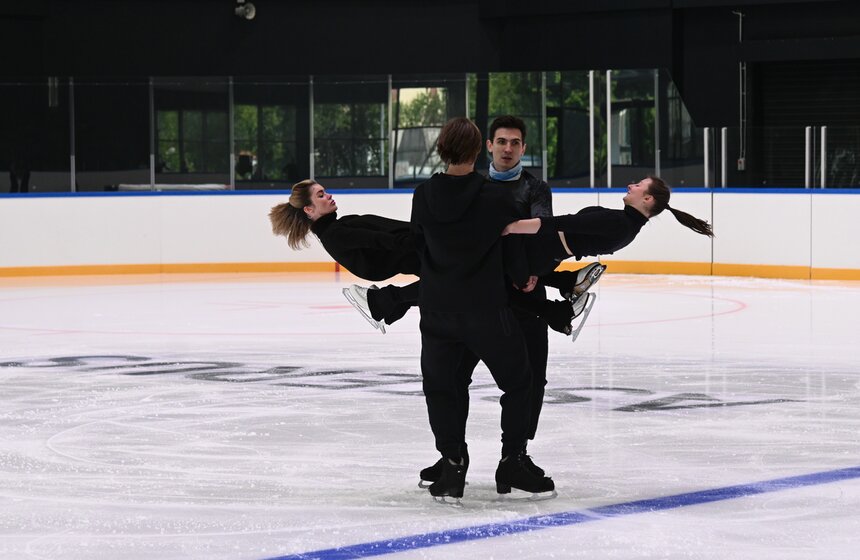 Илья Авербух провел открытую репетицию ледового шоу "Анна Каренина" 13 фото