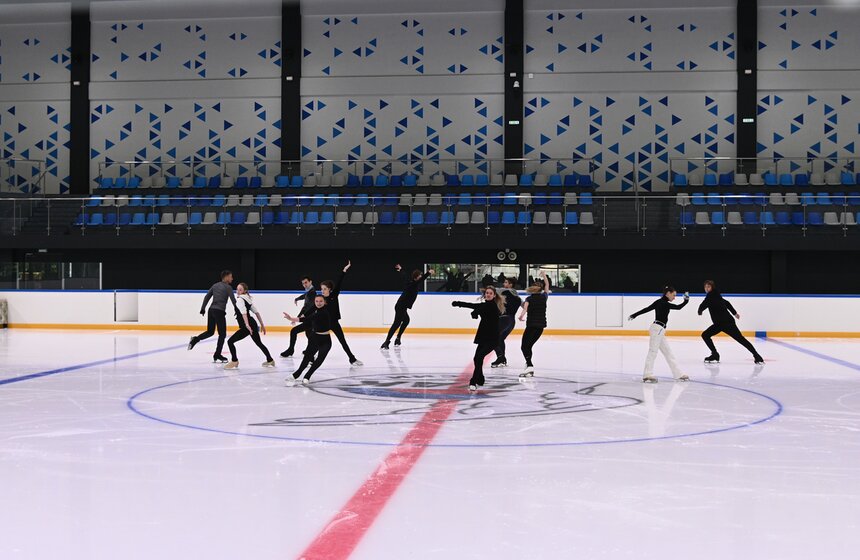 Илья Авербух провел открытую репетицию ледового шоу "Анна Каренина" 9 фото