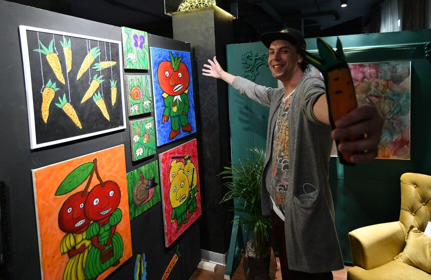 В ArtNovi Space открылась выставка современного искусства Arts&Fashion Week 2021 7 фото