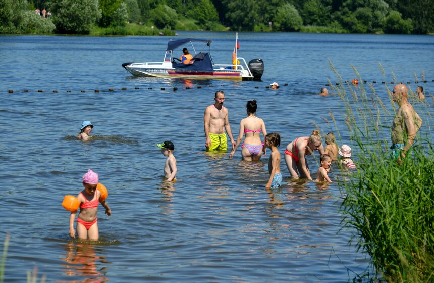 В столице открылся купальный сезон 31 фото