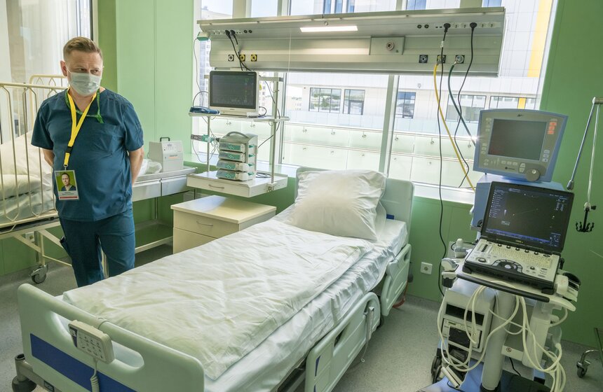 Мишустин и Собянин открыли детский инфекционный корпус больницы в Коммунарке 7 фото