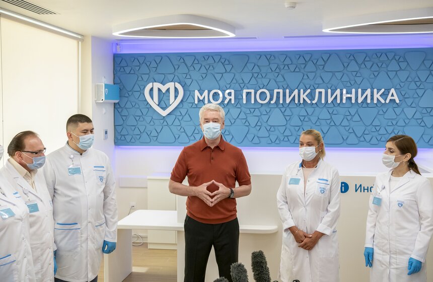 Собянин открыл сразу четыре поликлиники после комплексной реконструкции 9 фото