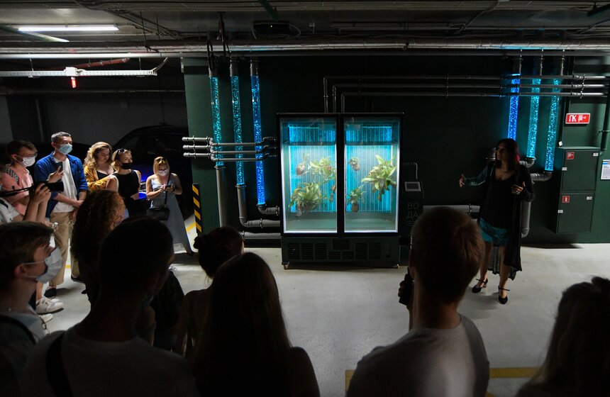 В "Зарядье" появилась инсталляция Марины Звягинцевой 13 фото