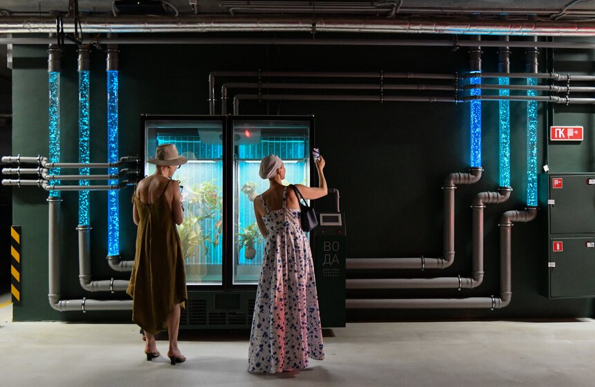 В "Зарядье" появилась инсталляция Марины Звягинцевой 3 фото