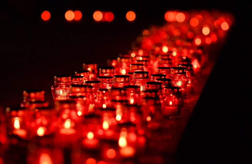 В Москве прошла акция "Свеча памяти" к 80-летию с начала ВОВ 17 фото