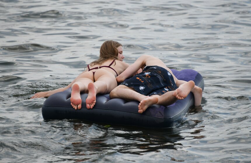 В Москве продолжается аномальная жара 19 фото