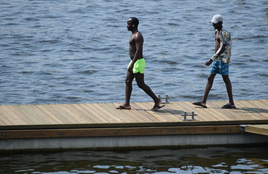 В Москве продолжается аномальная жара 21 фото