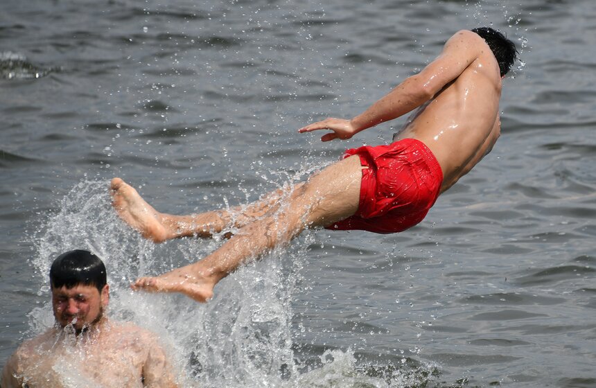 В Москве продолжается аномальная жара 9 фото