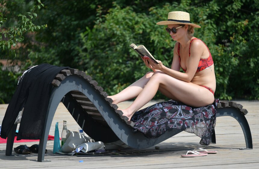 В Москве продолжается аномальная жара 10 фото