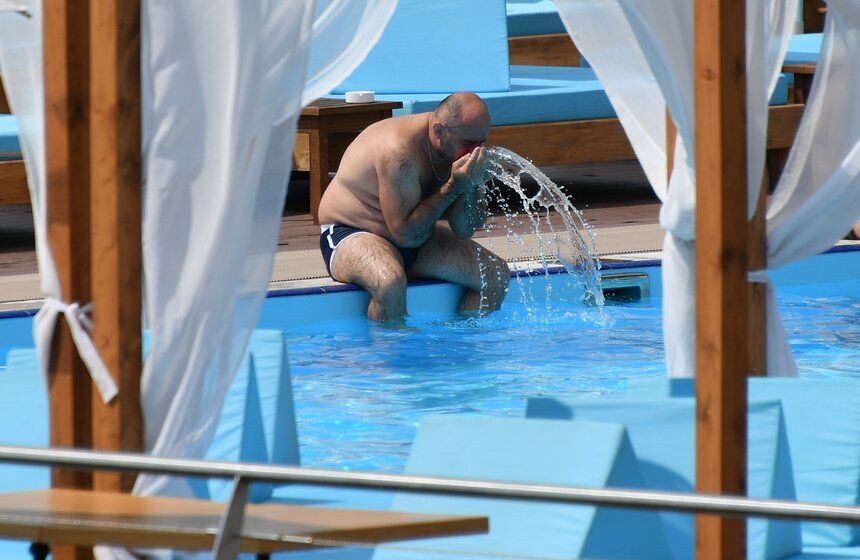 В Москве продолжается аномальная жара 22 фото