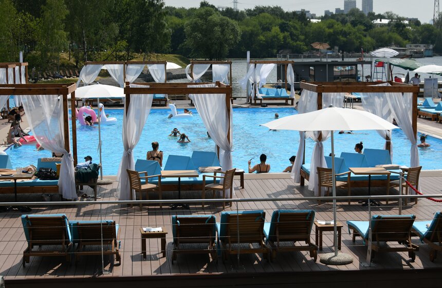 В Москве продолжается аномальная жара 24 фото