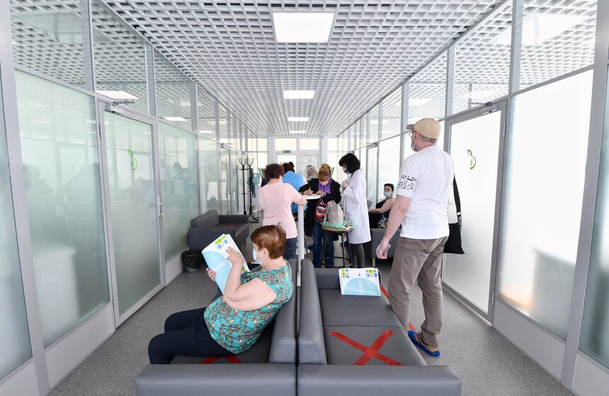 Жители столицы могут проверить свое здоровье в павильонах "Здоровая Москва" 6 фото