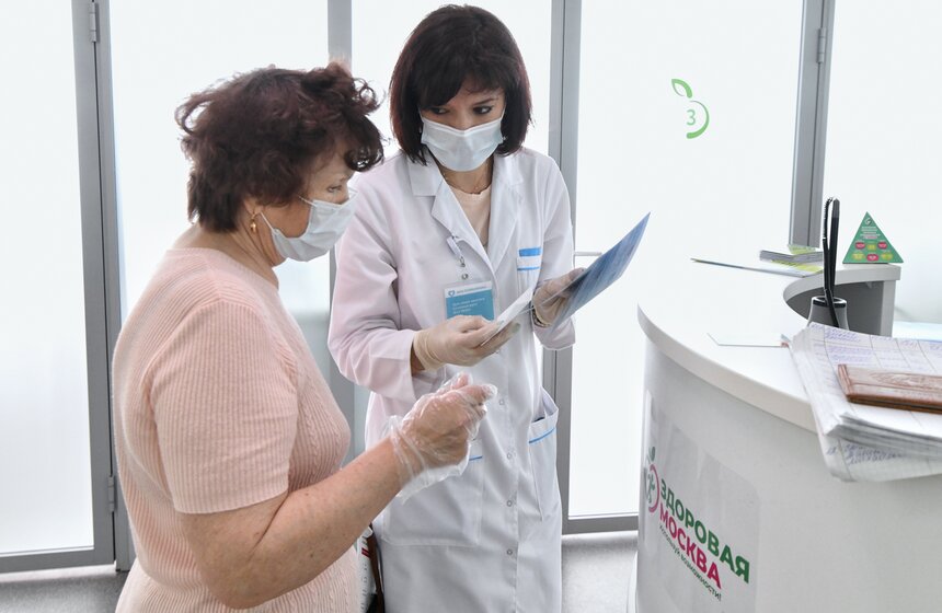 Жители столицы могут проверить свое здоровье в павильонах "Здоровая Москва" 18 фото