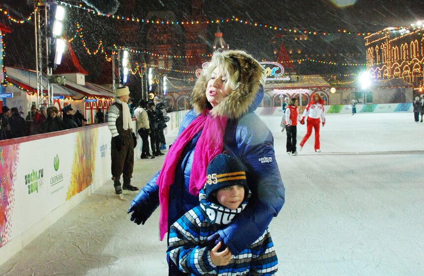 На Красной площади открылся главный каток столицы 6 фото