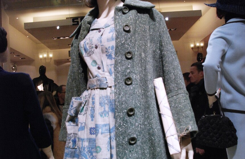 В Москве проходит выставка "120 лет ГУМовской моды" 15 фото
