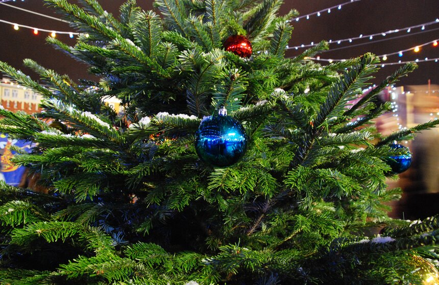 На Красной площади открылась Рождественская ярмарка 15 фото