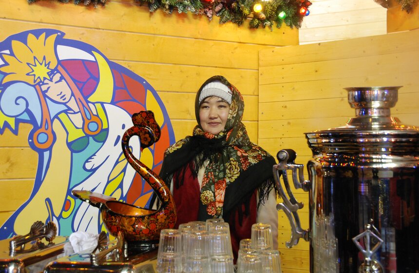 На Красной площади открылась Рождественская ярмарка 5 фото