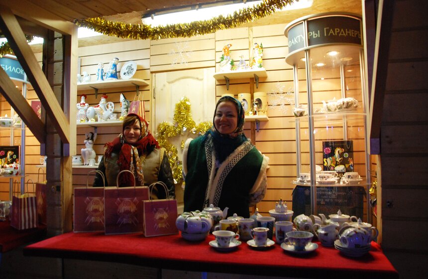 На Красной площади открылась Рождественская ярмарка 3 фото