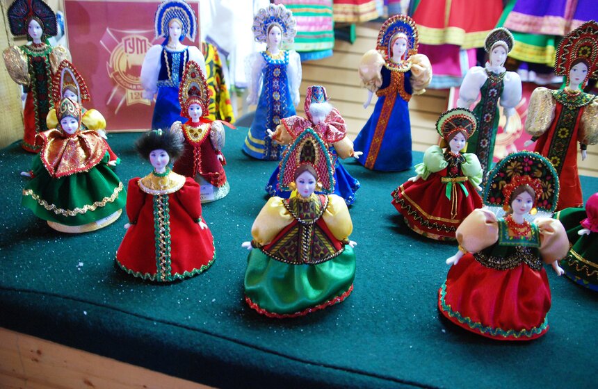 На Красной площади открылась Рождественская ярмарка 2 фото